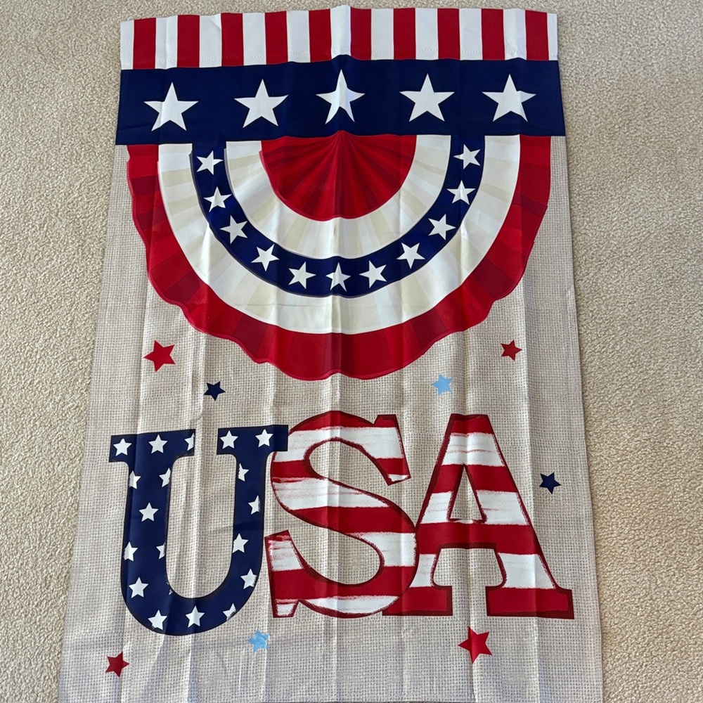 New without tags USA banner